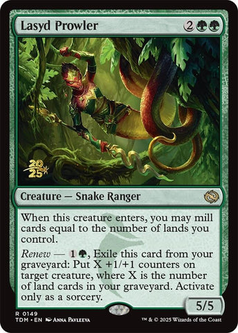 {@R} Lasyd Prowler [Tarkir: Dragonstorm Prerelease Cards][TDM 149]
