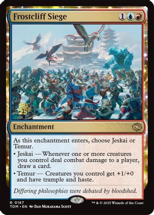 {@R} Frostcliff Siege [Tarkir: Dragonstorm Prerelease Cards][TDM 187]