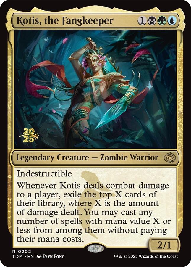 {@R} Kotis, the Fangkeeper [Tarkir: Dragonstorm Prerelease Cards][TDM 202]