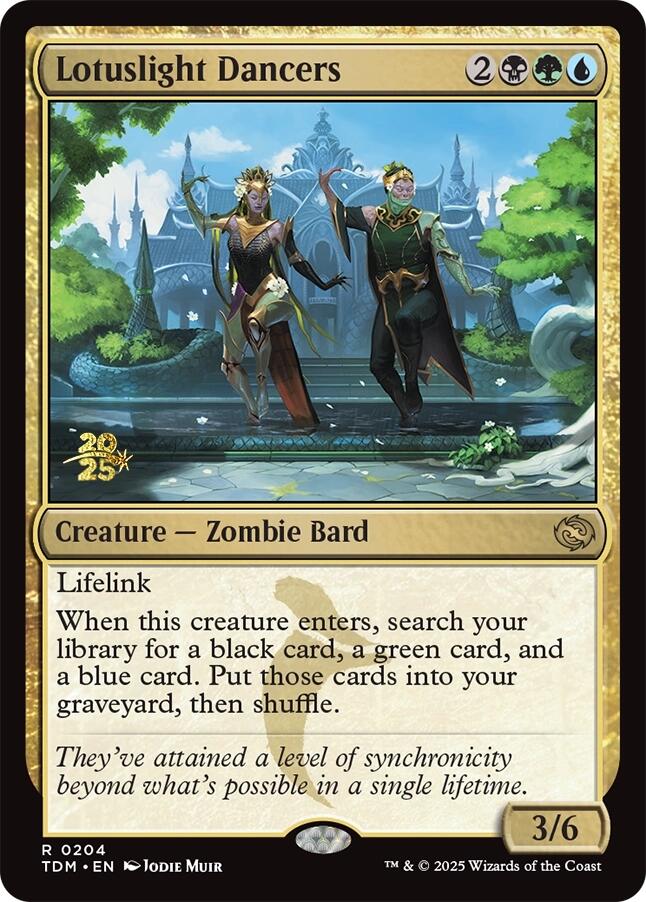 {@R} Lotuslight Dancers [Tarkir: Dragonstorm Prerelease Cards][TDM 204]
