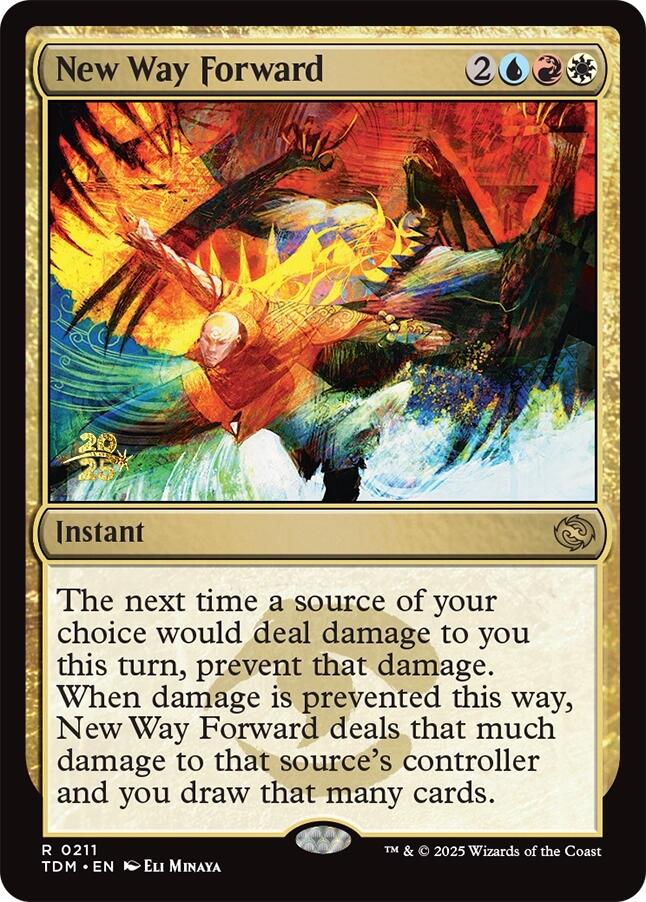 {@R} New Way Forward [Tarkir: Dragonstorm Prerelease Cards][TDM 211]