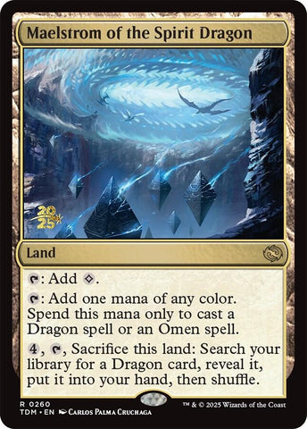 {@R} Maelstrom of the Spirit Dragon [Tarkir: Dragonstorm Prerelease Cards][TDM 260]