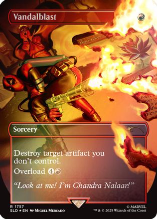 Vandalblast (1757) (Rainbow Foil) [SLD 1757]  Foil