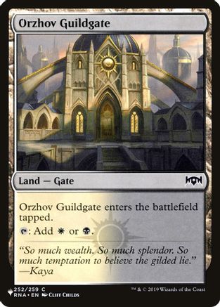 Orzhov Guildgate (252) [LIST 252]