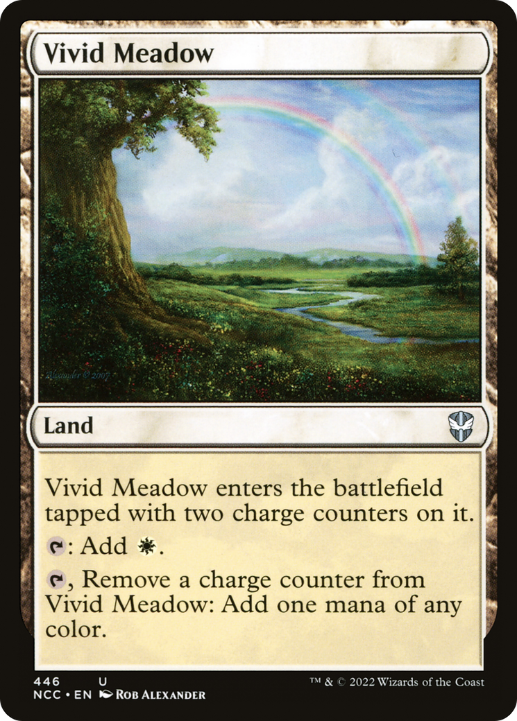 {C} Vivid Meadow [Streets of New Capenna Commander][NCC 446]