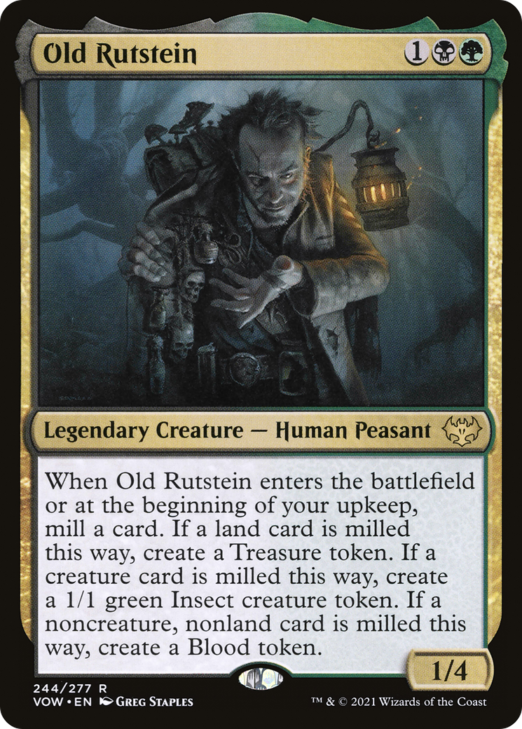 {R} Old Rutstein [Innistrad: Crimson Vow][VOW 244]