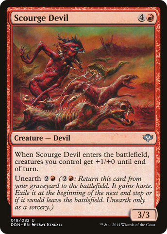 {C} Scourge Devil [Duel Decks: Speed vs. Cunning][DDN 018]