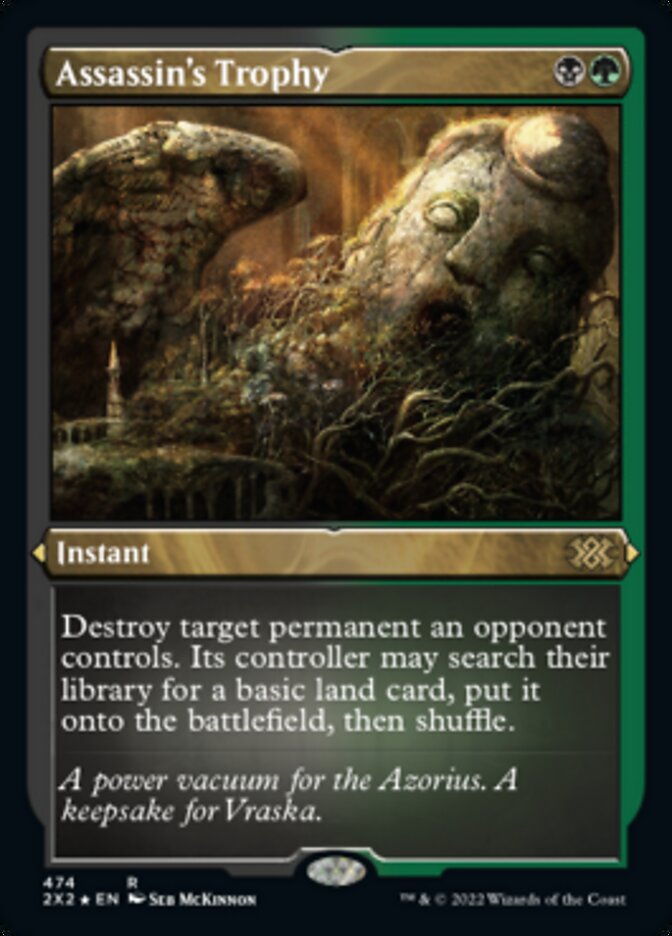 {R} Assassin's Trophy (Foil Etched) [Double Masters 2022][2X2 474]