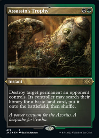 {R} Assassin's Trophy (Foil Etched) [Double Masters 2022][2X2 474]