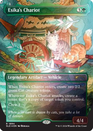 Esika's Chariot (Rainbow Foil) [SLD 1894]  Foil