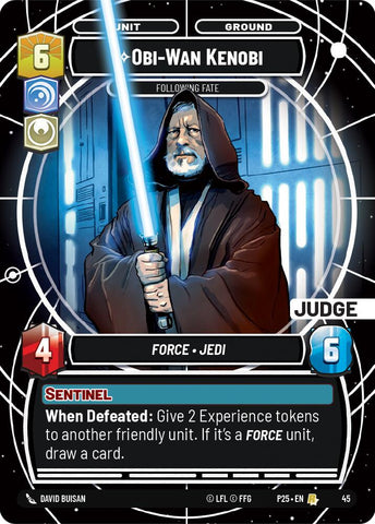 {SW-R}Obi-Wan Kenobi - Following Fate (45) (45) [2025 Promo]