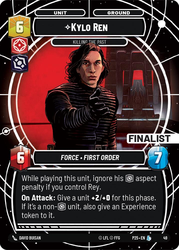 {SW-R}Kylo Ren - Killing the Past (49) (Finalist) (49) [2025 Promo]