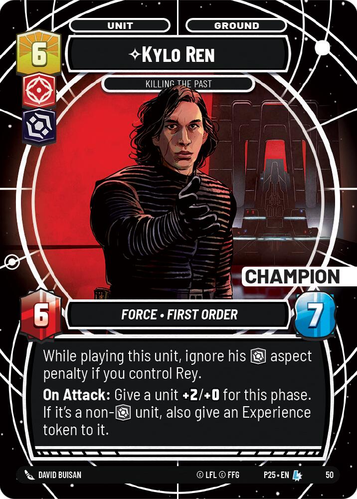 {SW-R}Kylo Ren - Killing the Past (50) (Champion) (50) [2025 Promo]