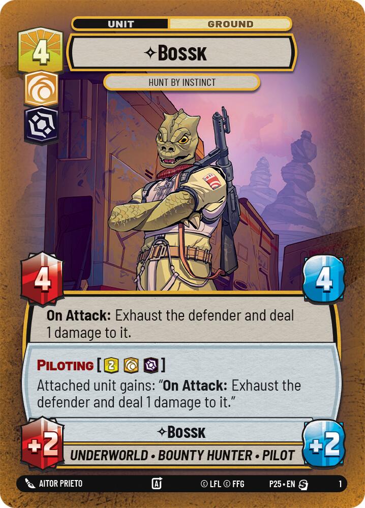 {SW-R}Bossk - Hunt By Instinct (1) (1) [2025 Promo]