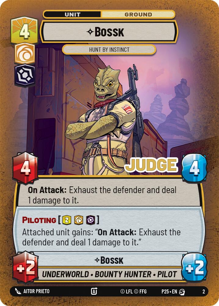 {SW-R}Bossk - Hunt By Instinct (2) (2) [2025 Promo]