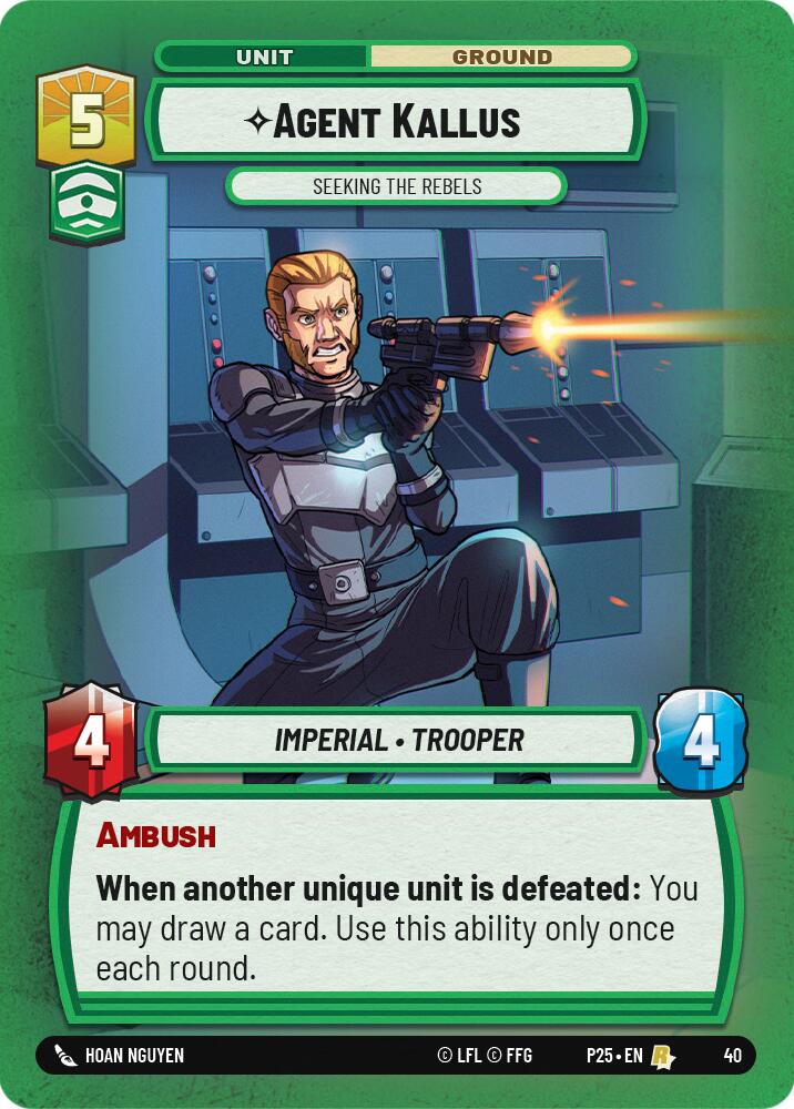 {SW-R}Agent Kallus - Seeking the Rebels (40) (40) [2025 Promo]