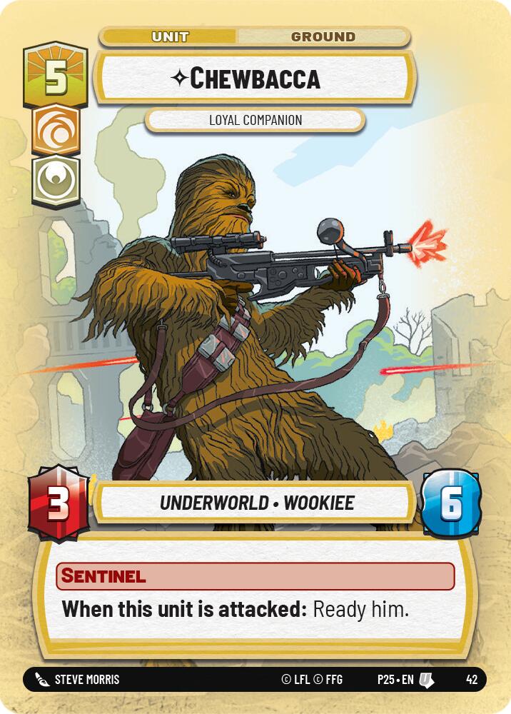{SW-C}Chewbacca - Loyal Companion (42) (42) [2025 Promo]