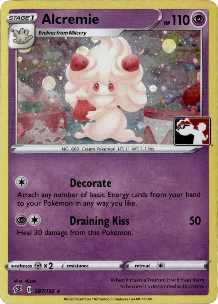 [PKM] Alcremie (087/192) (Play Pokemon Promo) [League & Championship Cards]
