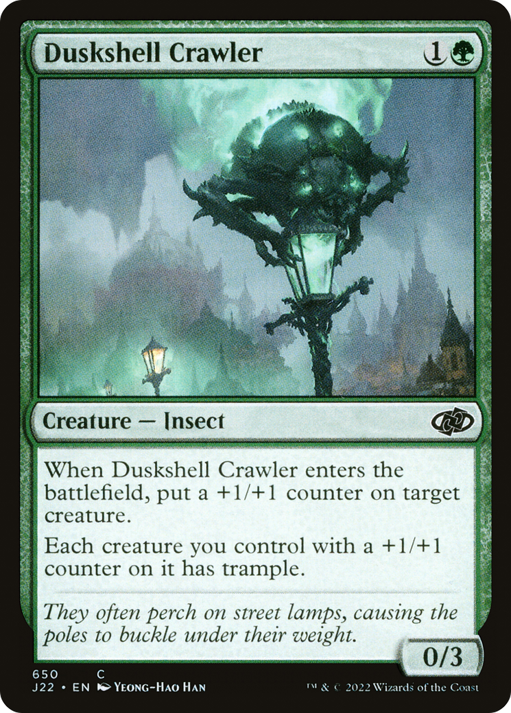 {C} Duskshell Crawler [Jumpstart 2022][J22 650]