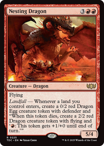 {R} Nesting Dragon [Tarkir: Dragonstorm Commander][TDC 225]