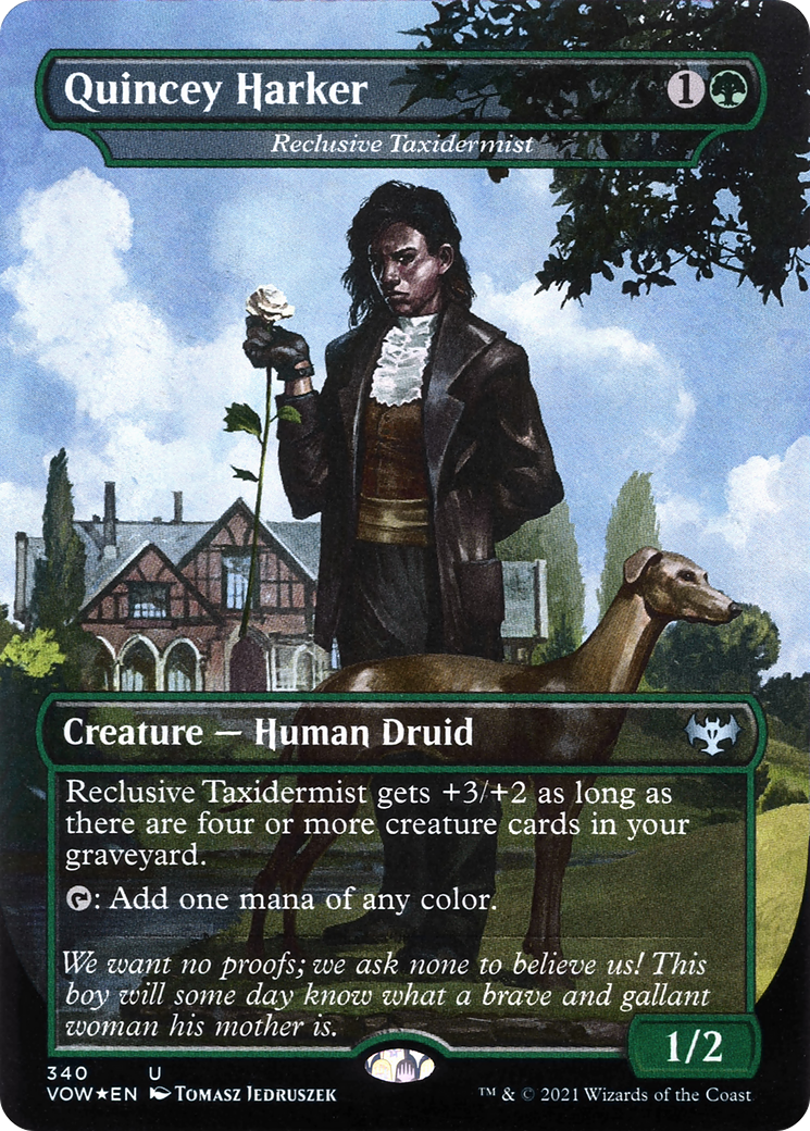 {C} Reclusive Taxidermist - Quincey Harker [Innistrad: Crimson Vow][VOW 340]