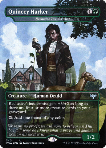 {C} Reclusive Taxidermist - Quincey Harker [Innistrad: Crimson Vow][VOW 340]