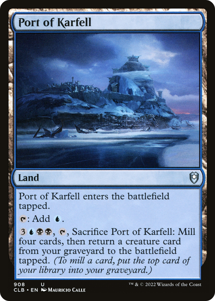 {C} Port of Karfell [Commander Legends: Battle for Baldur's Gate][CLB 908]