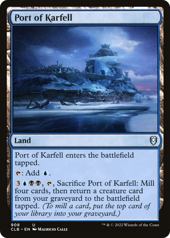 {C} Port of Karfell [Commander Legends: Battle for Baldur's Gate][CLB 908]