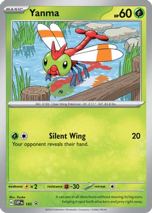 [PKM] Yanma (185) [Scarlet & Violet: Black Star Promos]