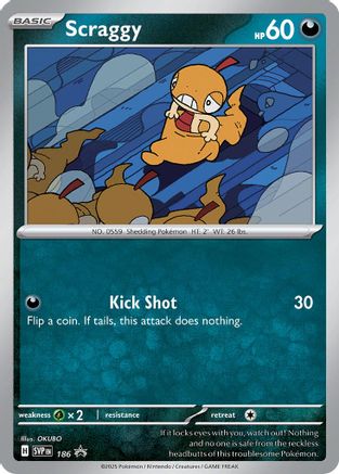 [PKM] Scraggy (186) [Scarlet & Violet: Black Star Promos]