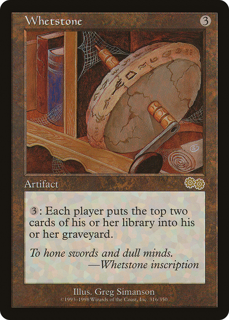 {R} Whetstone [Urza's Saga][USG 316]