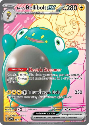[PKM] Iono's Bellibolt ex (194) [Scarlet & Violet: Black Star Promos]