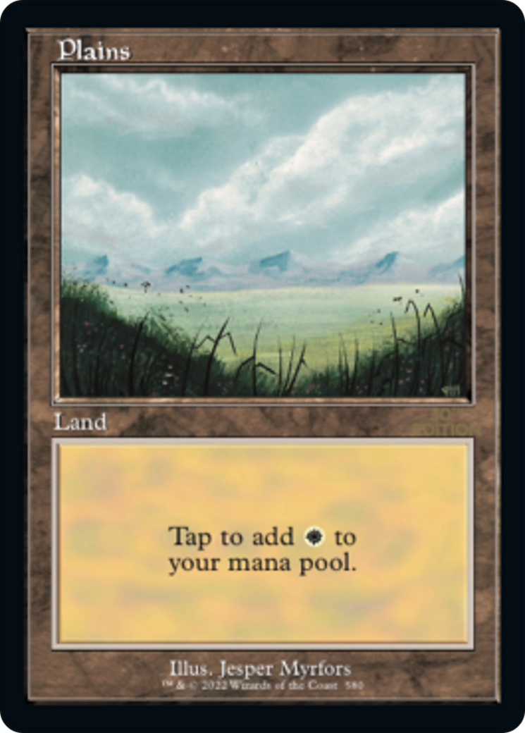 {B} Plains (Retro) (580) [30th Anniversary Edition][30A 580]