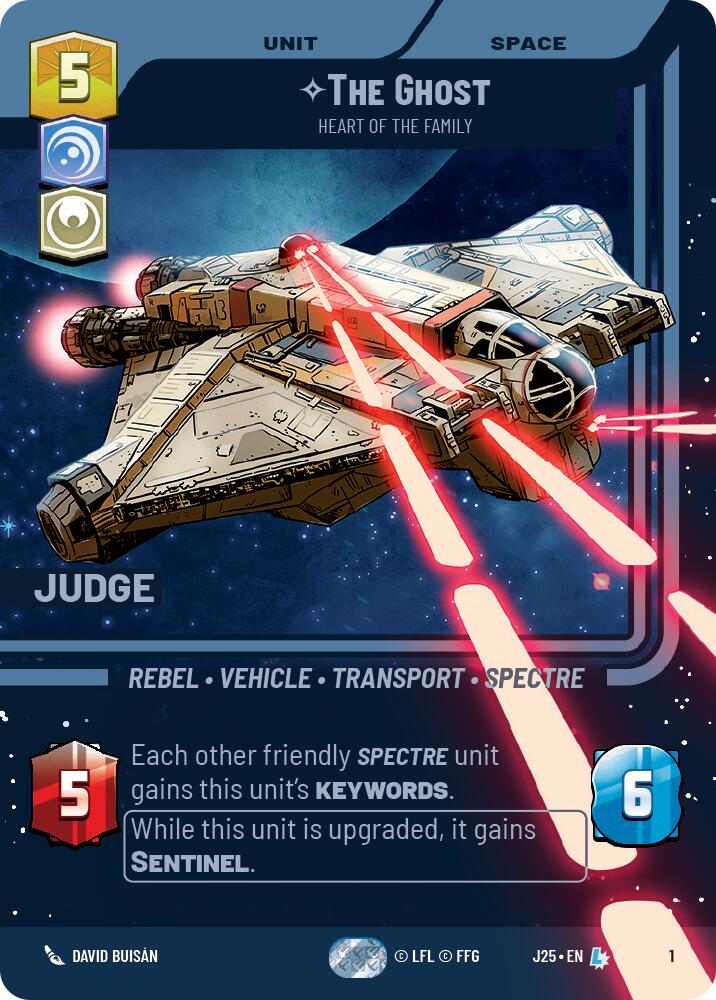 {SW-R}The Ghost - Heart of the Family (1) (1) [2025 Judge Promo]