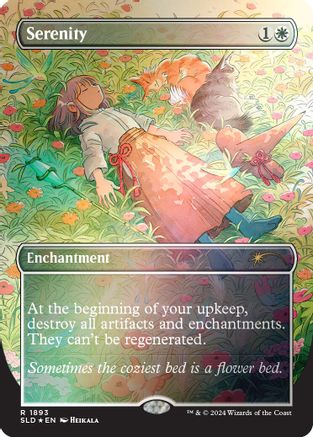 Serenity (Rainbow Foil) [SLD 1893]  Foil