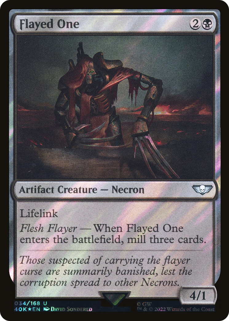 {C} Flayed One (Surge Foil) [Universes Beyond: Warhammer 40,000][SF 40K 034]