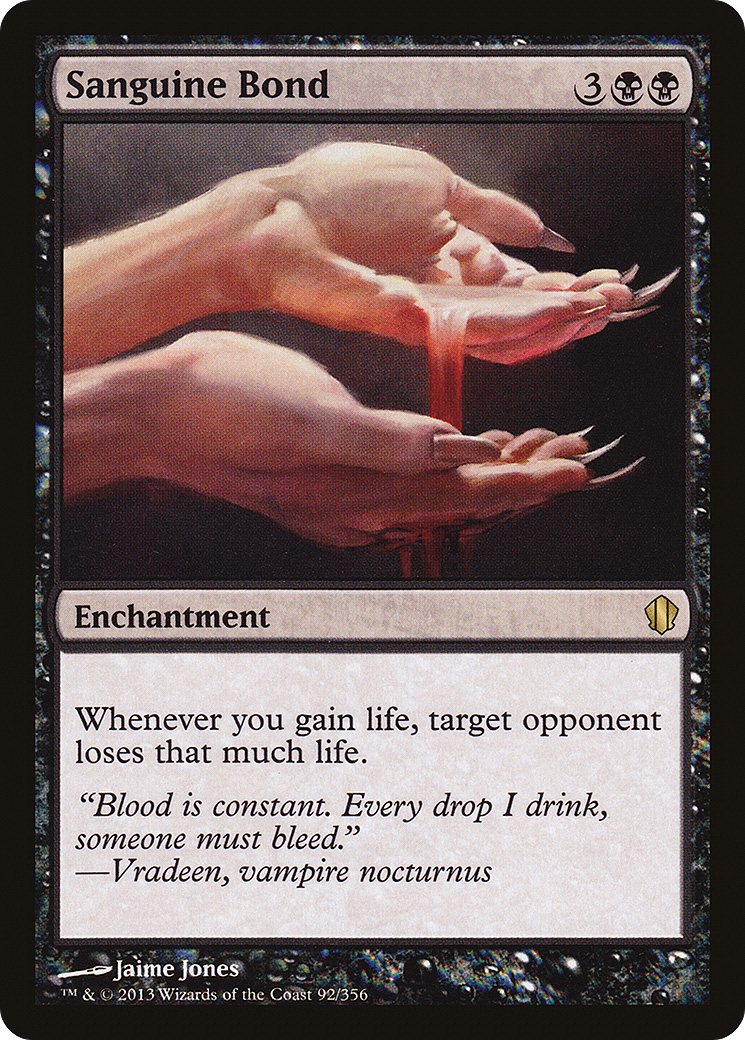 {R} Sanguine Bond [Commander 2013][C13 092]