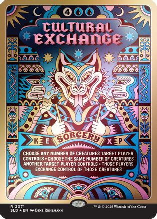 Cultural Exchange (Rainbow Foil) [SLD 2071]  Foil