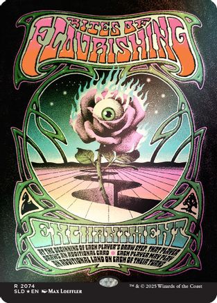 Rites of Flourishing (2074) (Rainbow Foil) [SLD 2074]  Foil