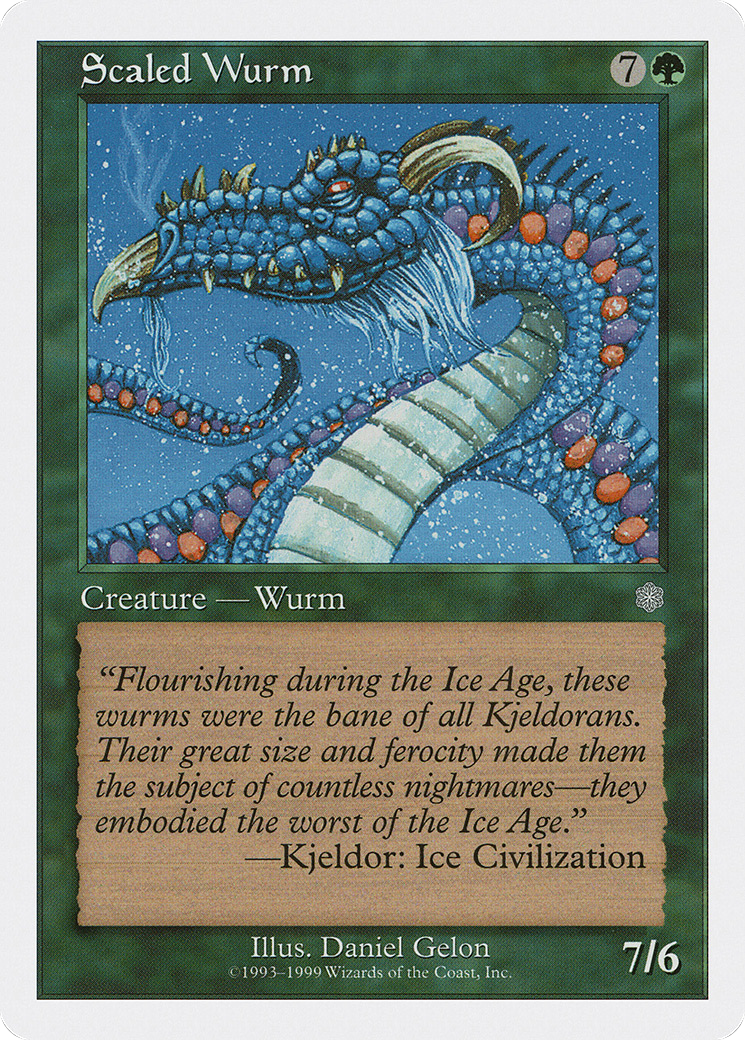 {C} Scaled Wurm [Battle Royale][BRB 065]