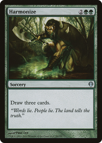 {C} Harmonize [Archenemy][ARC 059]