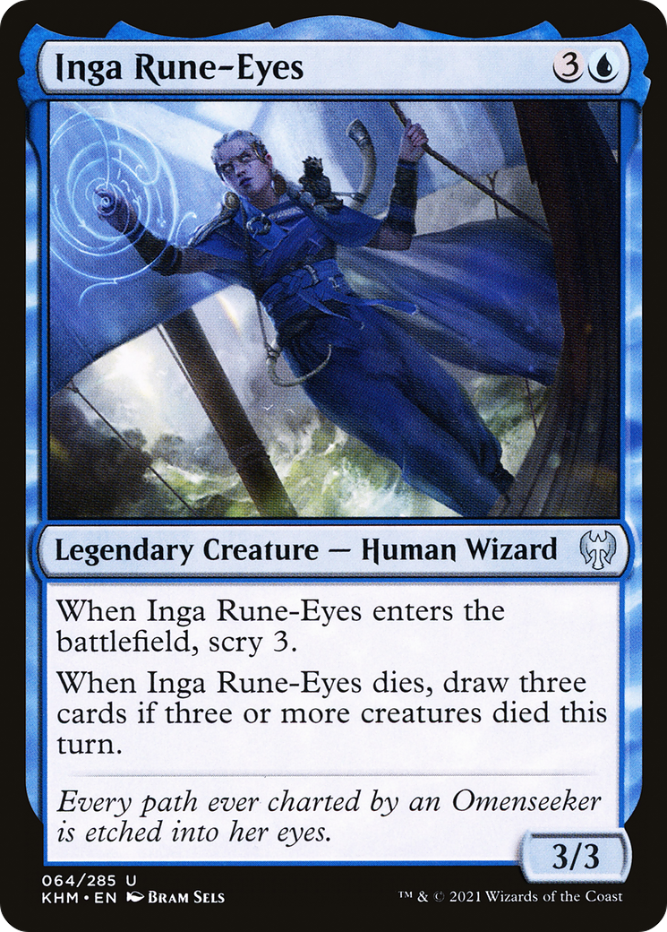 {C} Inga Rune-Eyes [Kaldheim][KHM 064]