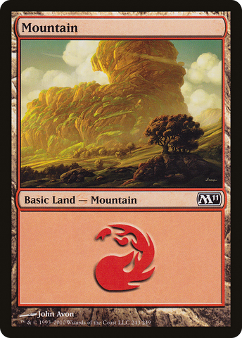 {B}[M11 243] Mountain (243) [Magic 2011]