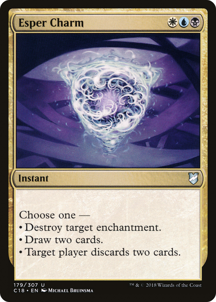 {C} Esper Charm [Commander 2018][C18 179]