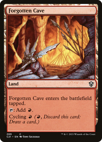 {C} Forgotten Cave [Commander 2021][C21 289]