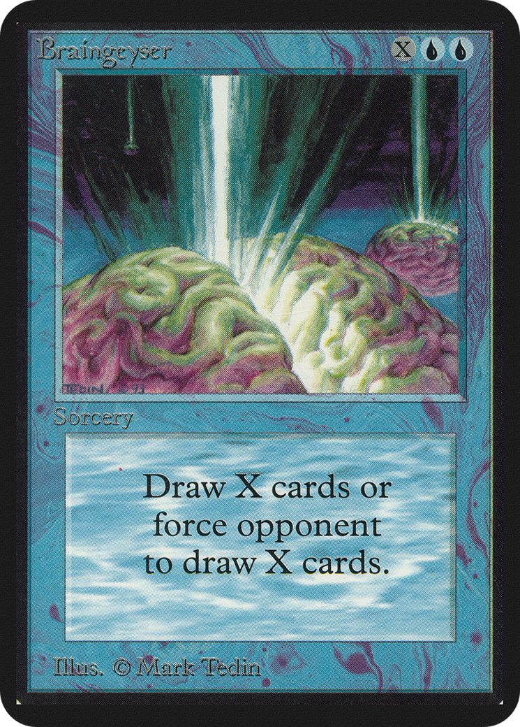 {R} Braingeyser [Alpha Edition][LEA 050] - Misty Mountain Games