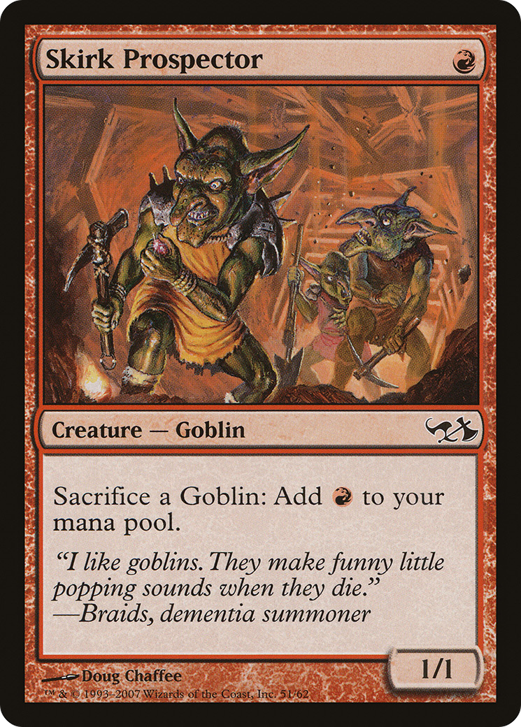 {C} Skirk Prospector [Duel Decks: Elves vs. Goblins][DDA 051] - Misty Mountain Games