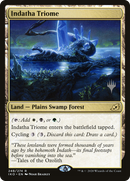 {R} Indatha Triome (Promo Pack) [Ikoria: Lair of Behemoths Promos][PP IKO 248]