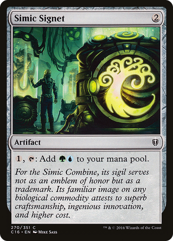 {C} Simic Signet [Commander 2016][C16 270]