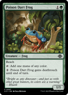 {@C} Poison Dart Frog [The Lost Caverns of Ixalan][LCI 207]